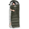 Спальный мешок NATUREHIKE U SERIES U150 двойной хлопок осень-зима Green 6927595764398